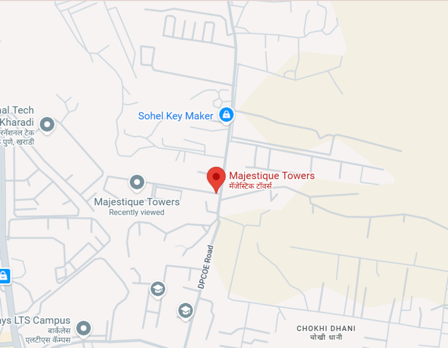 Location Map — Kharadi, Pune